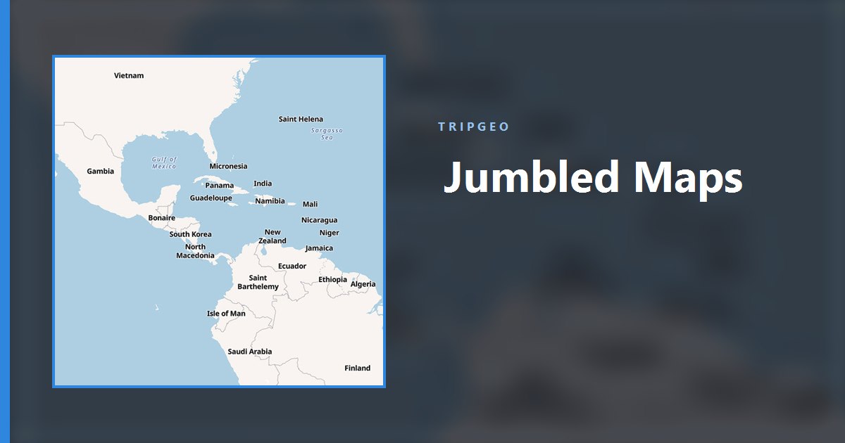 Jumbled Maps: A New Challenge for Geography Enthusiasts